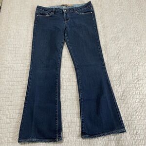 PAIGE Laurel Canyon Low Rise Bootcut Denim Jeans 0102103-307 Size 31 (32.5)